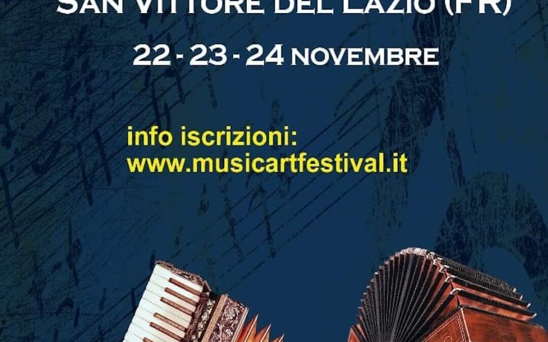 Premio Internazionale Music Art Festival 2025 – Audizioni e Concerti a San Vittore del Lazio